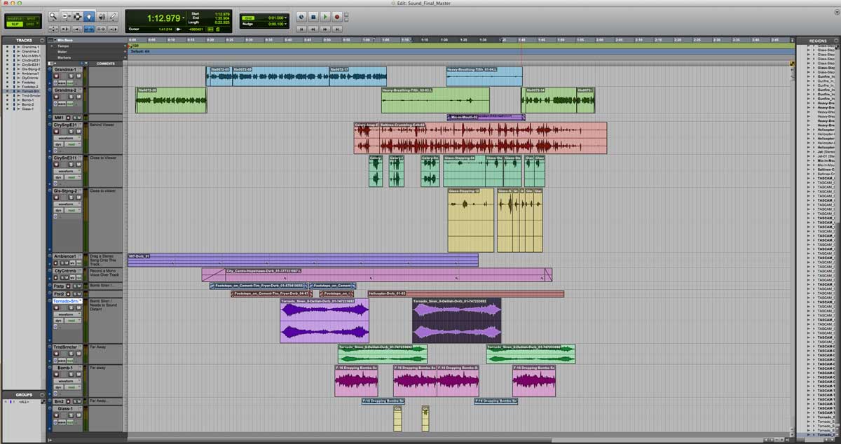 Soundscape Track Layout
