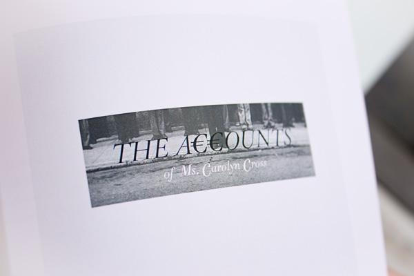 Chapter Page for Ms. Cross