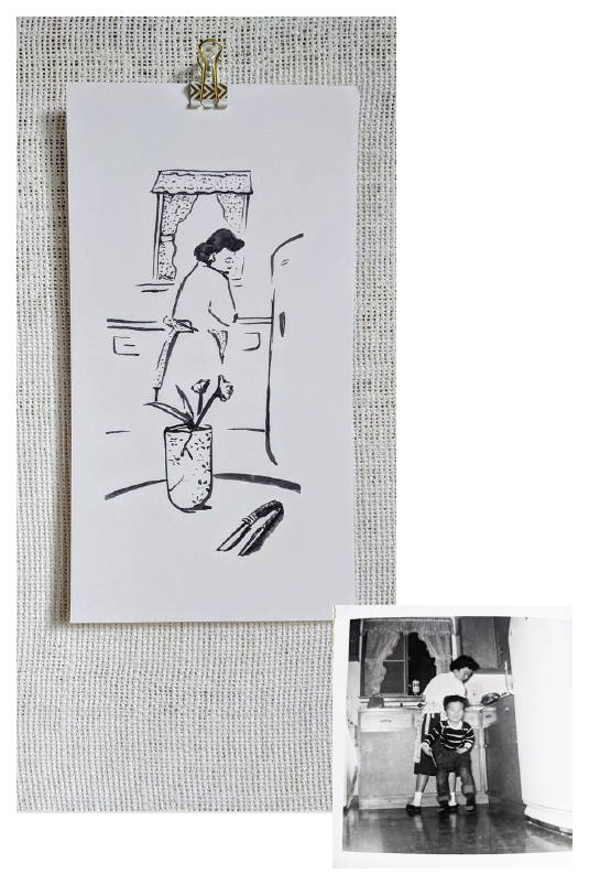 Illustration titled Kintsugi