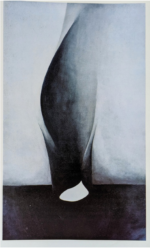 vase painting by O'Keeffe