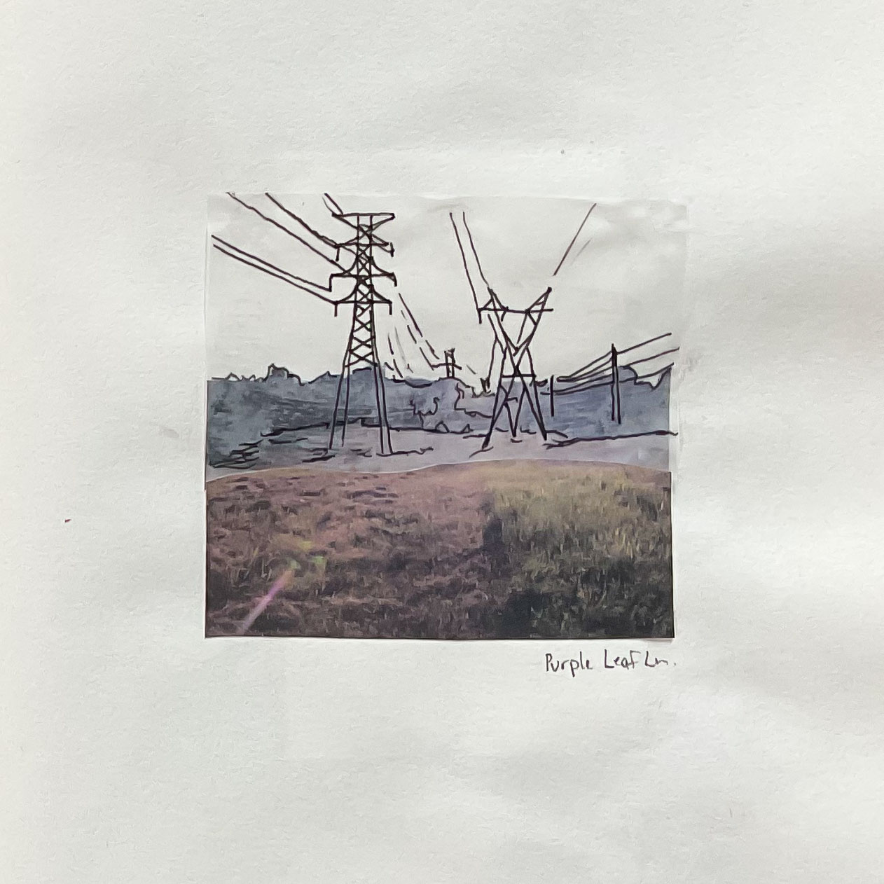 Collage of powerlines