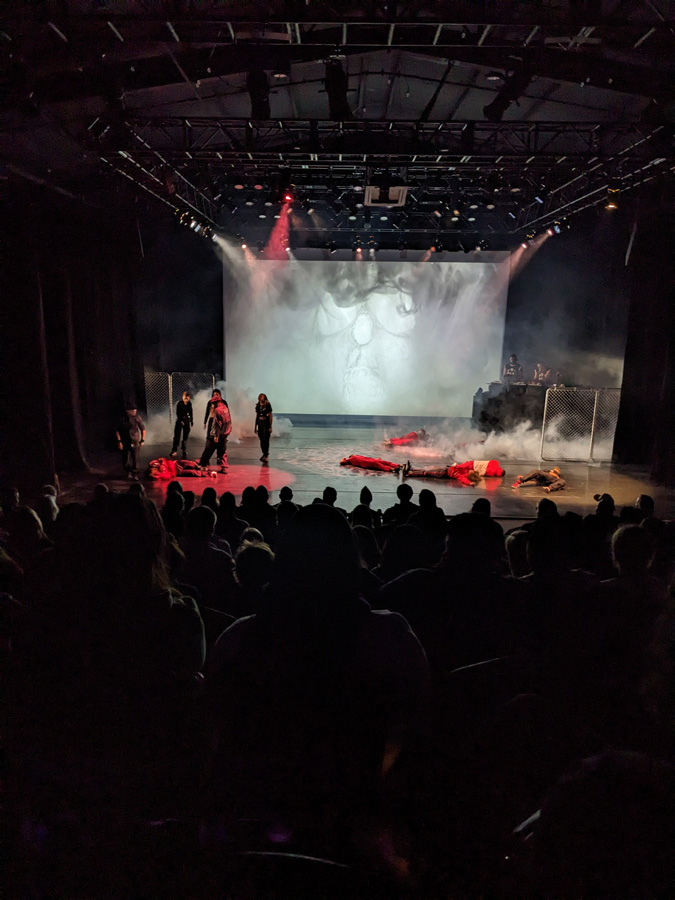 Photo of stage