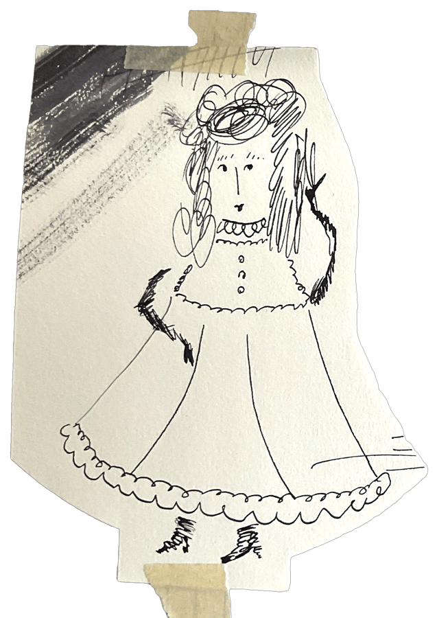 → French Girl(quill)